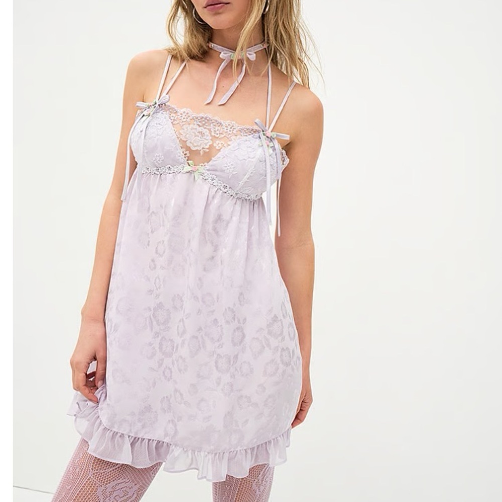 BRAND NEW WITH TAGS FOR LOVE AND LEMONS MARGAUX SLIP DRESS
